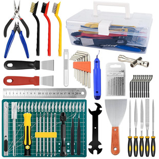 99 Pieces 3D Printer Tool Set 3D Printer Accessories Model Treatment Multi-Function Tool Kit