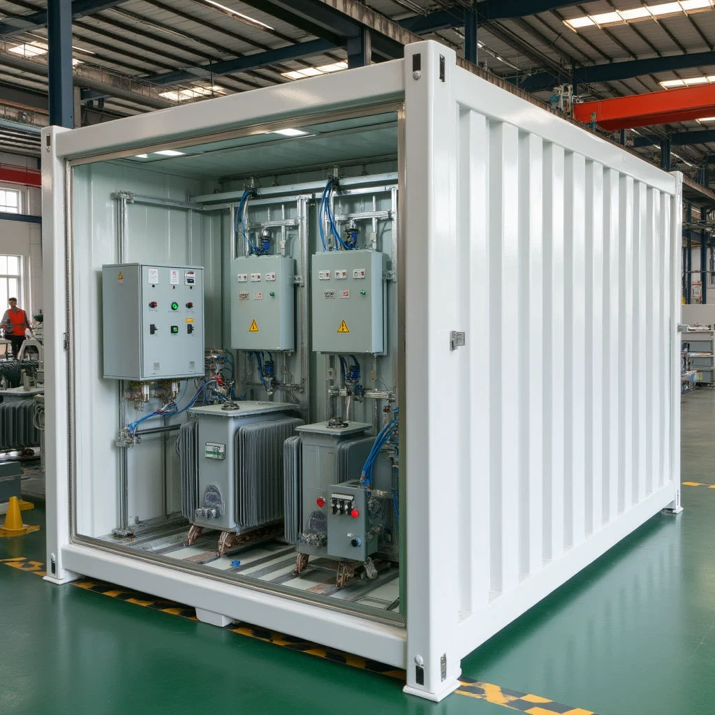 Стандарты производства сборных кабин Nuojin Global Power: строгий контроль качества на каждом этапе.