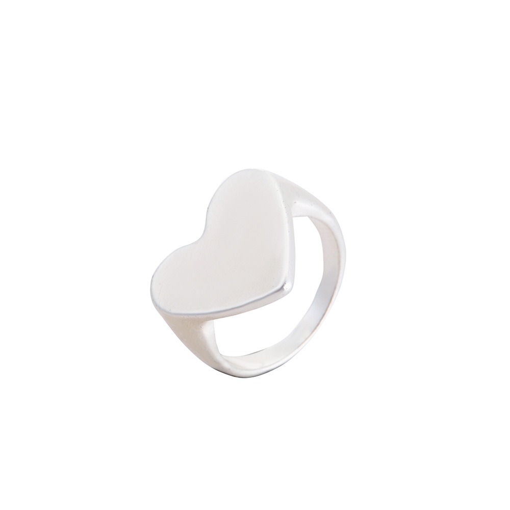 Wholesale Jewelry Alloy Heart Shape Multicolor Ring Nihaojewelry display picture 2