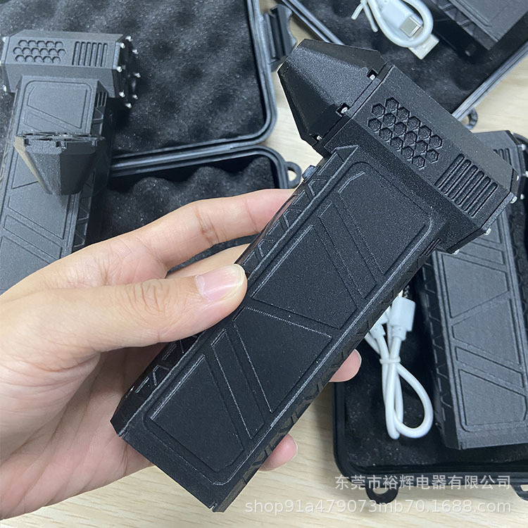 Nuevo Turbo Booster ventilador violento 110000 a DIY violenta pequeña pistola de aire 3D impresión eliminación polvo camping