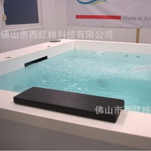 工厂批发定制新品推荐聚氨酯自结皮防水自吸90度直边浴缸枕头颈枕