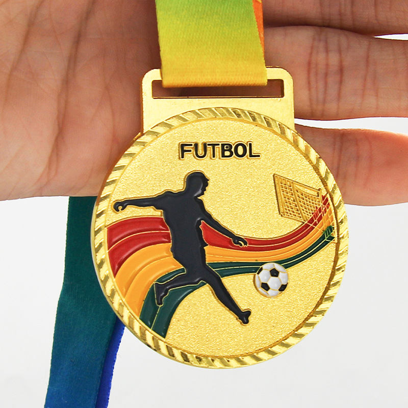 Medalla de aleación de zinc hecha a medida, medallas de fútbol, baloncesto, béisbol, medallas de honor metálicas