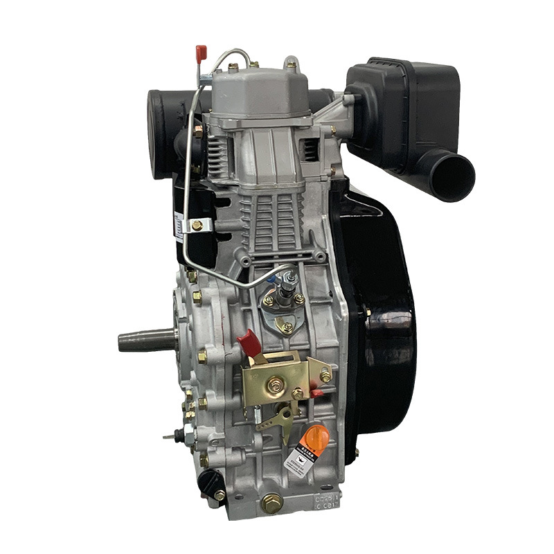 1100F Diesel Engine Powered Single-Cylinder Air-Cooled 14 Horsepower Agricultural Marine Small Tractor Micro Tiller