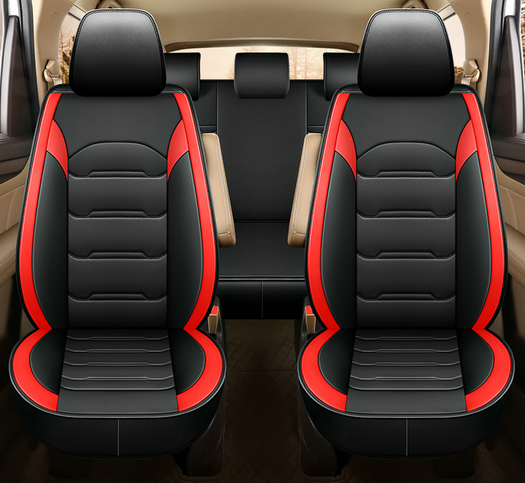 2025 New Full Leather Seven-Seater All-Season Car Seat Cushion