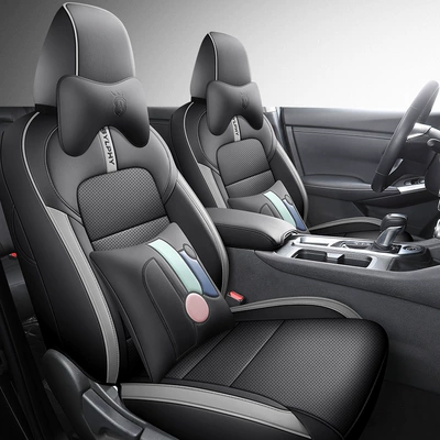 Modelə uyğun (Original) oturacaq örtükləri seat cover all-inclusive cushion - a-black-gray-deluxe-edition-2020-2024