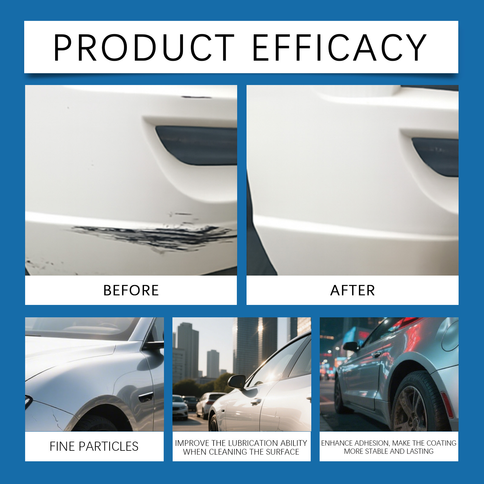 Rayhong Car Paint Light Scratch Pen Car Paint Scratch Two-In-One Touch Pen Convenient Care Touch-Up Paint