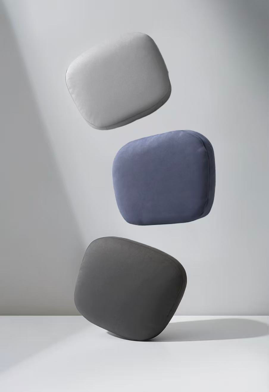 Suitable for All Xpeng Models P7/P7I/M03/G7/X9G9G6, Official Suede Headrest, Lumbar Support, and Neck Pillow