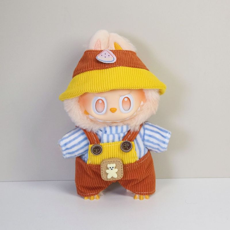 仅衣服适用labubu娃衣坐坐派对一二三代拉布布衣服服装套装等周边|undefined