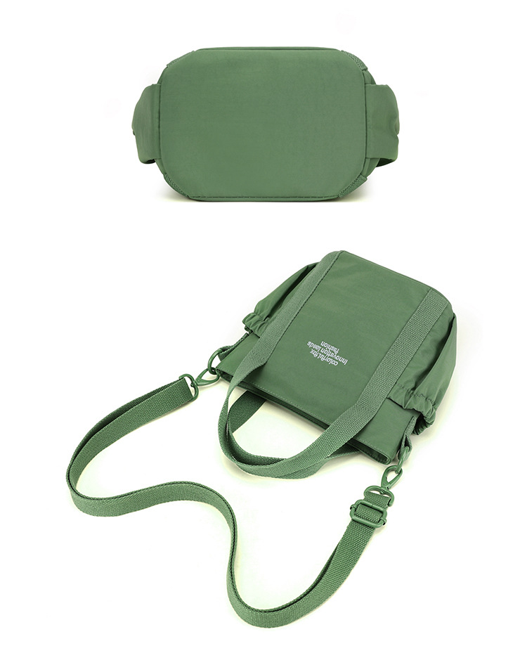 Colorful Fox's new water-resistant small cabbage blue outdoor crossbody bag, commuter single-shoulder women's bag, mini handbag undefined
