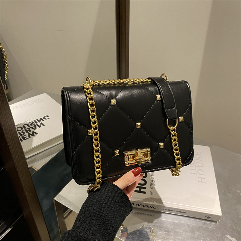 Casual simple invierno 2024, nuevo estilo de estilo extranjero bolso de hombro de moda de moda de viaje de moda bolso pequeño para mujeres