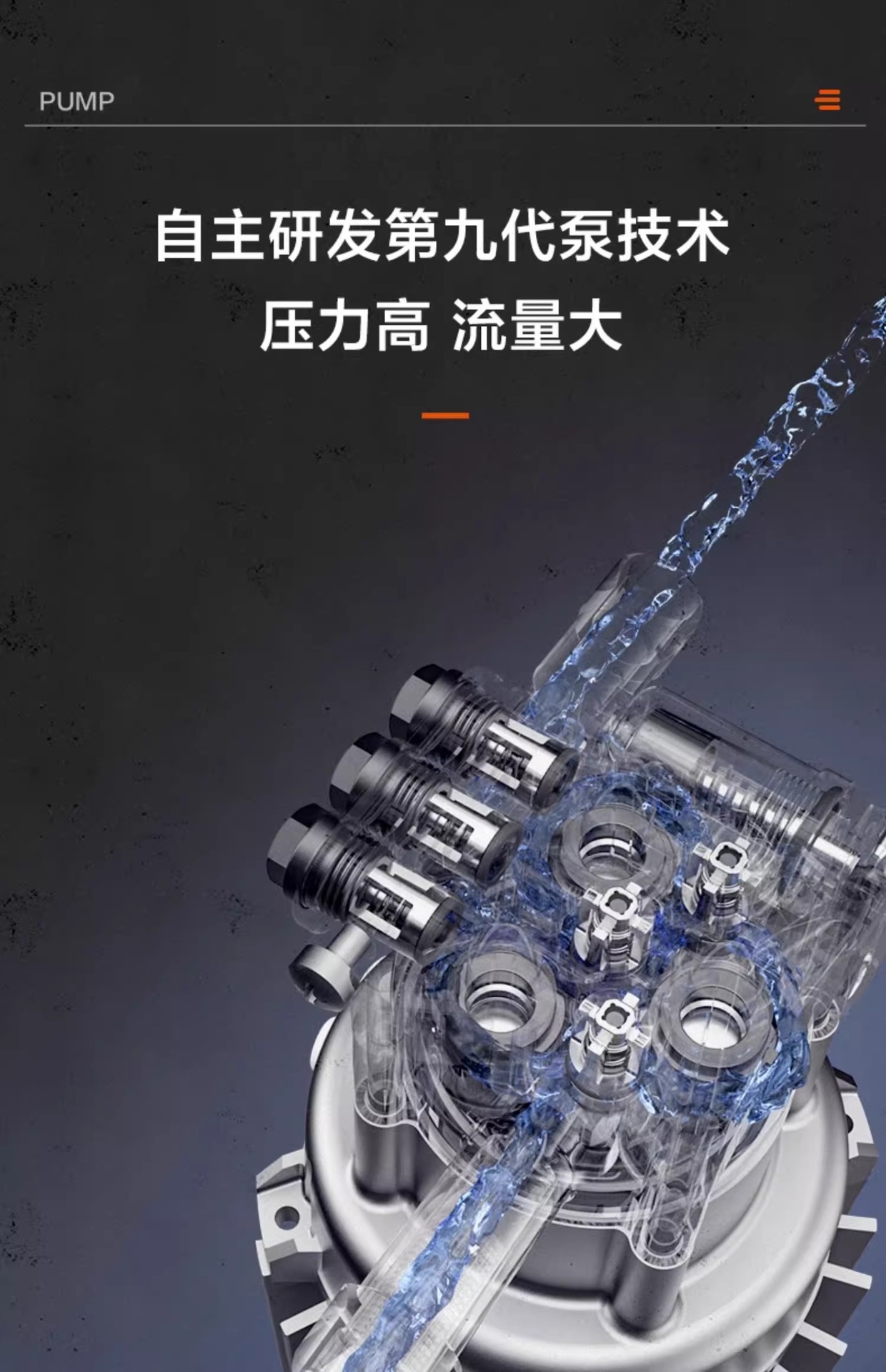 Yili car washing machine 5310 ultra-high pressure high-power cart washing machine water gun head car washing water pump head household artifact