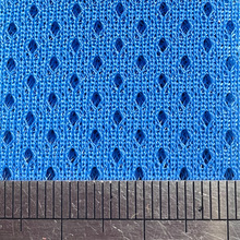 现货103种颜色三明治网布 涤纶三层满天星透气针织鞋材箱包面料