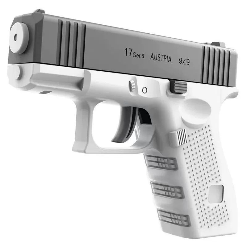 Игрушечный водяной пистолет Glock автомат, большая емкость, быстрая очередность, яркие варианты (2–10 цветов)