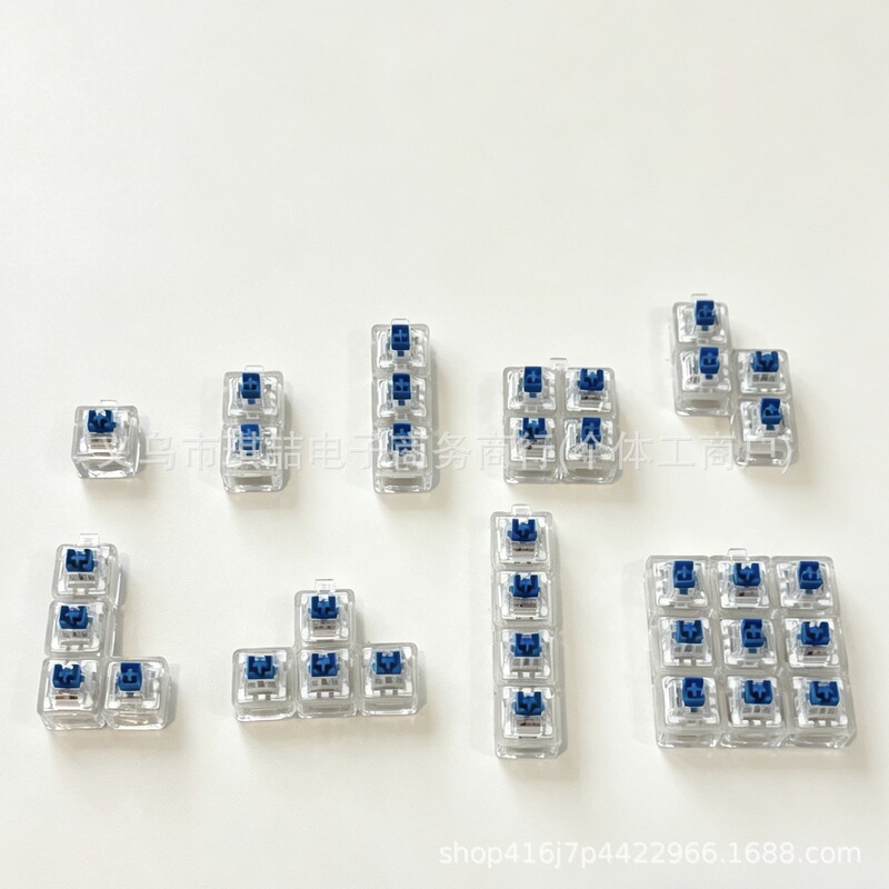 Keyzonic source factory decompression keycap recessed base high-transparency base single-key 2349-key DIY base Keyzonic source factory decompression keycap recessed base high-transparency base single-key 2349-key DIY base