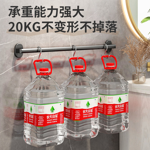 Bathroom Slippers Rack Wall Mounted No Hole Bathroom Wall Door Back Shoes Drainage Shelf Storage Hanger Shelving 