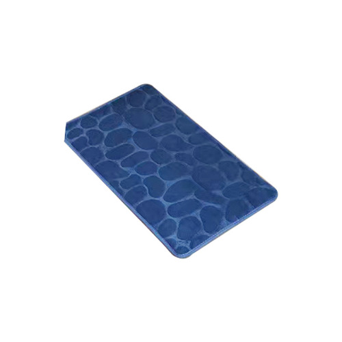 Cross-border bathroom toilet set with coral velvet anti-slip bath mat home use