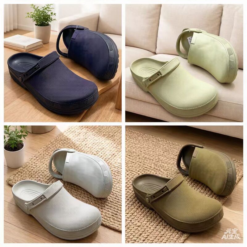 Cross Classic Lightweight Series Unisex Outdoor Clogs Comfortable Lightweight Closed-Toe Birkenstock-Style Beach Sandals