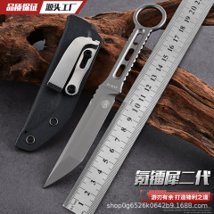 ホット販売龍一体骨鋭利耐久性高硬度野外野外果物ナイフ台所肉切り茶柄茶刀