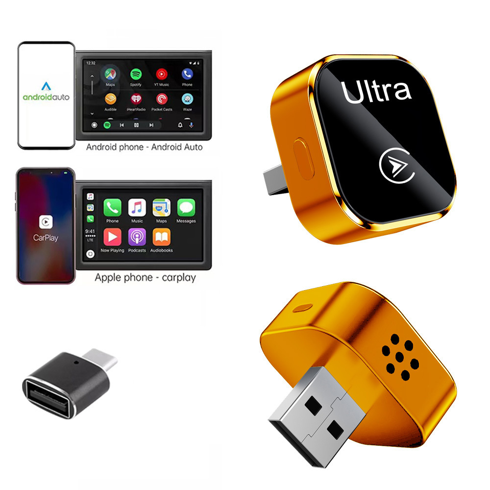Pairike – Simsiz CarPlay və Android Auto Adapter for - k18-orange-standard