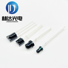 厂家供应红外线遥控发射940接收二极管F3F5光敏接收抗电磁干扰850