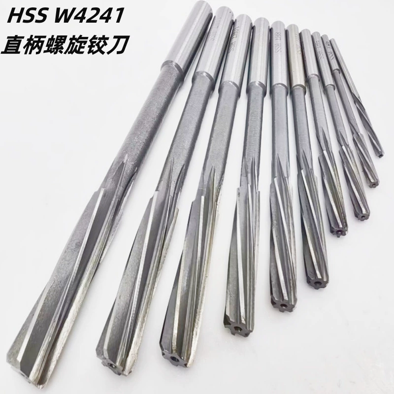Прямой спиральный развертка W4241 из быстрорежущей стали, машинная развертка 3-4-5-6-8-10-12-20H7, оптовая продажа от производителя
