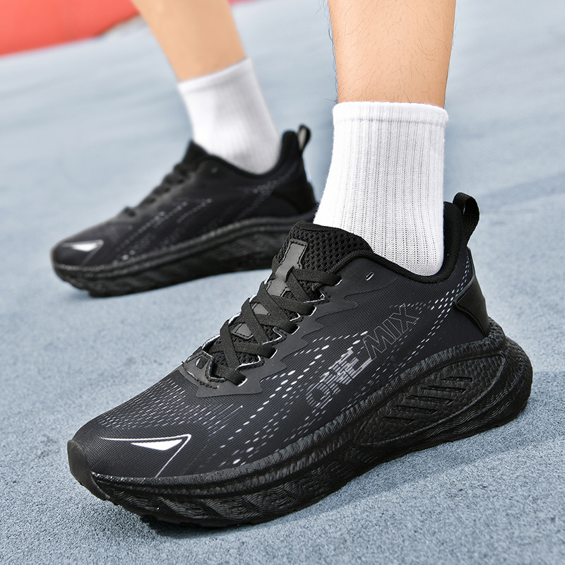 Zapatos de corrida ligeros para hombres, zapatos de corrida ligeros para estudiantes de secundaria, zapatos de malla para adolescentes.