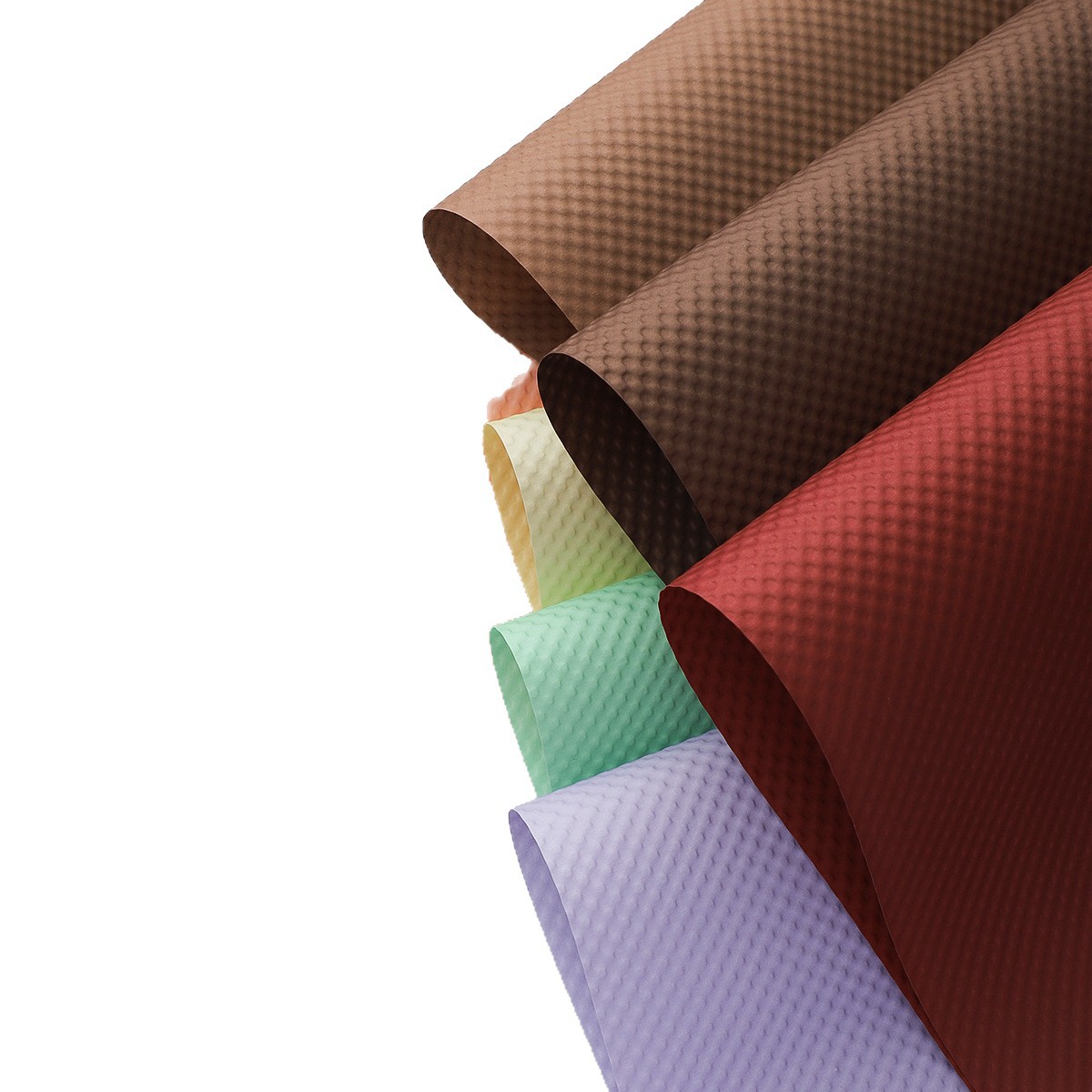 7 colores cordier sin cortar pequeño papel en relieve engrosado material de embalaje floral papel de algodón ramo de flores papel de embalaje floral