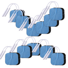 50/100片5*5cm电极理疗片导线式电极片凝胶贴无纺布贴保健