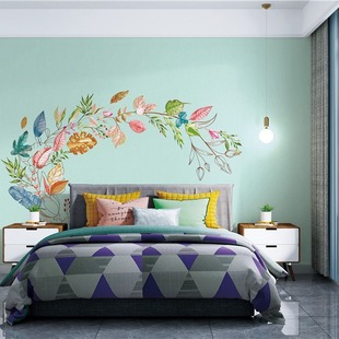 New Chinese Style Modern Decorative Painting Exhibition Hall Living Room Entrance Entrance Bedroom Bedside Study Aisle Murals