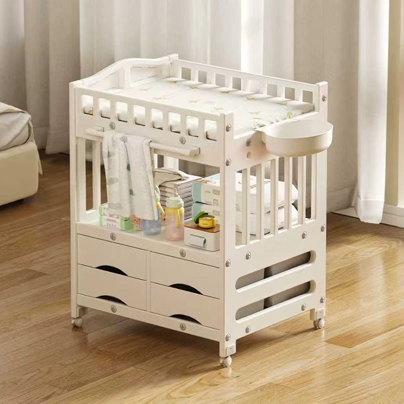 기저귀교환대 [럭셔리모델 + 소형 세면대 + 라텍스 패드]