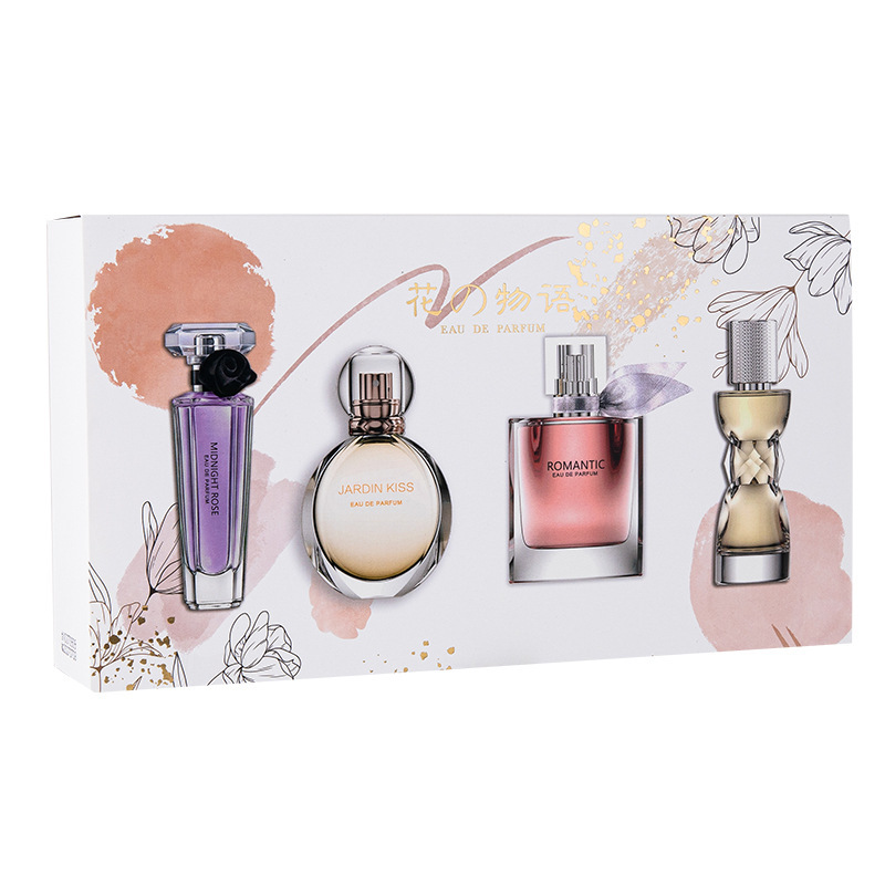 Caja de regalo de perfume de mujer de venta caliente, perfume de opio negro, regalo de mano, perfume fresco y transfronterizo de comercio exterior, fragancia duradera