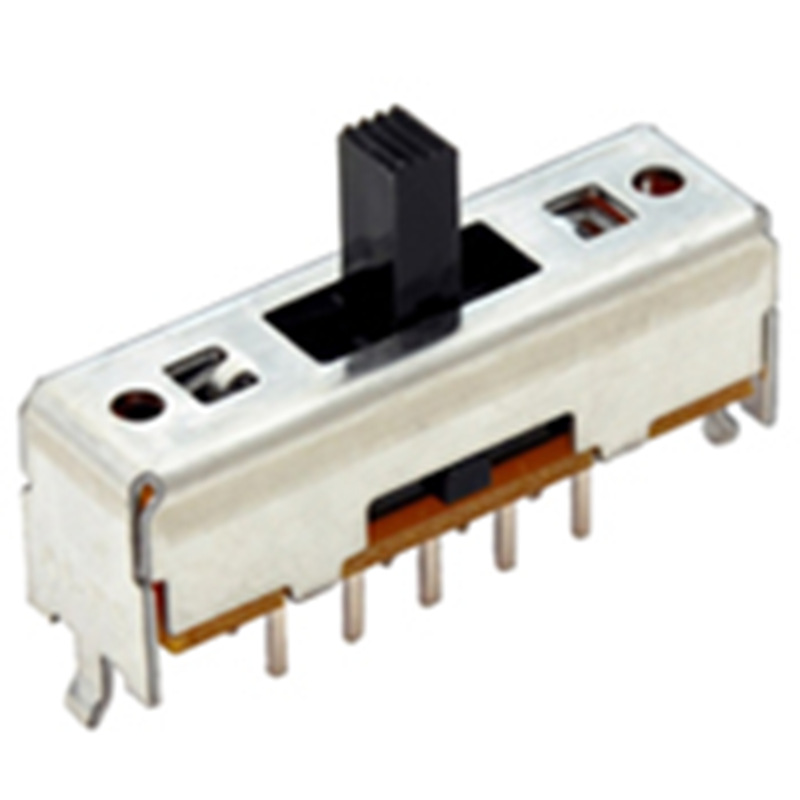 ALPS滑动开关2P3T拨动开关SSSU025800柄长6mm档