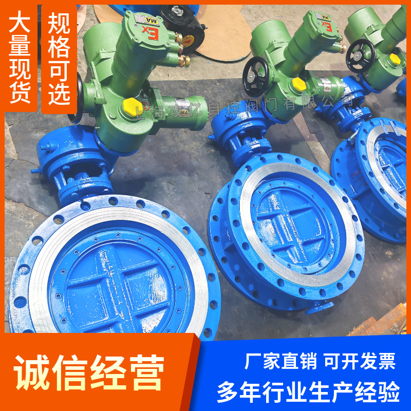 矿用隔爆型电动蝶阀 煤安防爆 瓦斯专用阀 FBG-10 DN500