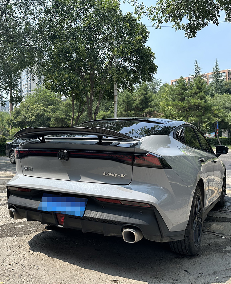 Suitable for Changan univ Blade Rear Wing univ Modified Top Wing Special Trunk Small Pressure Tail Sports Fixed Wind Wing