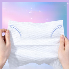Pink Rabbit Disposable Pearl-Textured Washcloths – Thick, Soft Cotton Towels for Both Dry and Wet Use, Pull-Out Style Cleansing Tissues F003