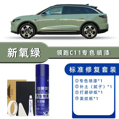 Sky Gray White Car Paint — Avtomobil boya qələmləri - color-classification-new-oxygen-green-standard-repair-send-supplementary-soil-simple-tools