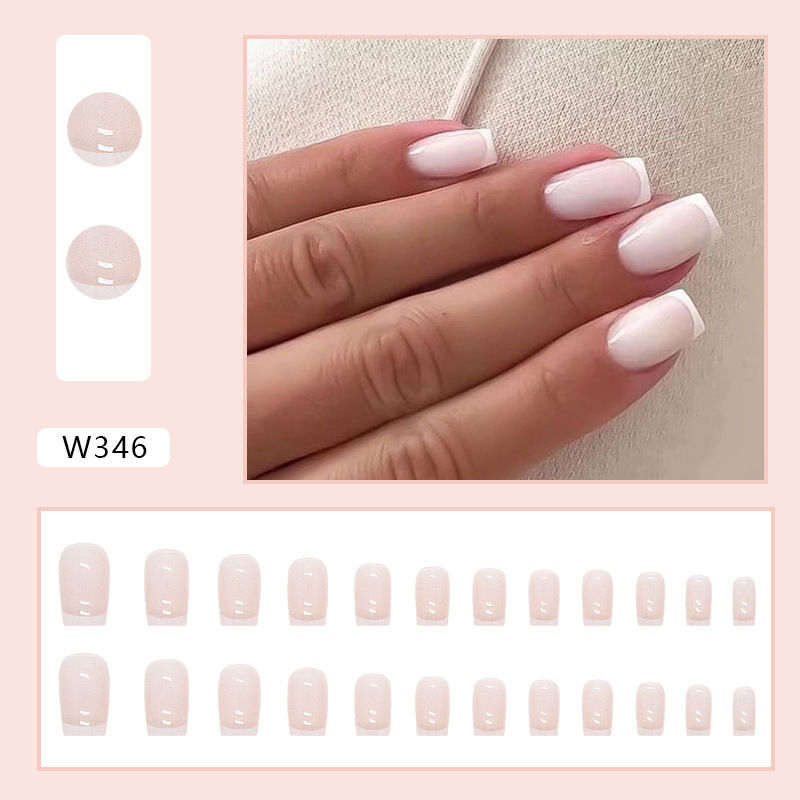 Minimalistischer französischer, reiner und erfrischender Instagram-Stil, der Rüstung für exklusive Kunstnägel für Frauen trägt_voghion.com