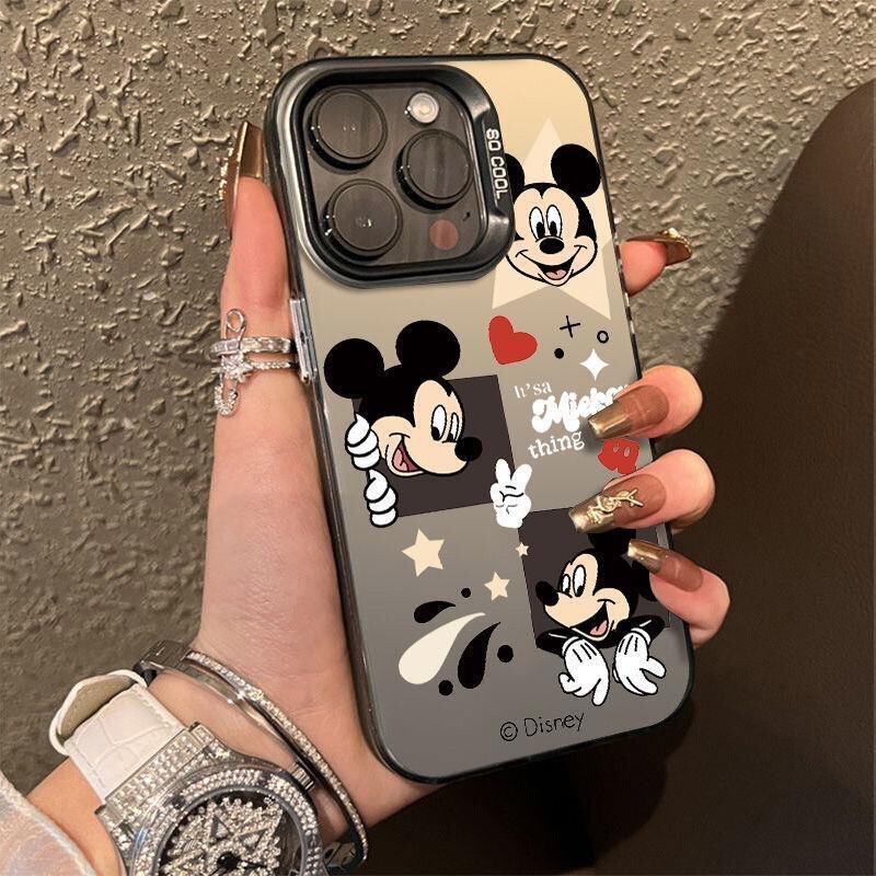 Cartoon Mickey Suitable for iPhone 17 Pro Max Phone Case Apple 16 Cute 15/14 Cross-Border 13 Trendy Brand 12