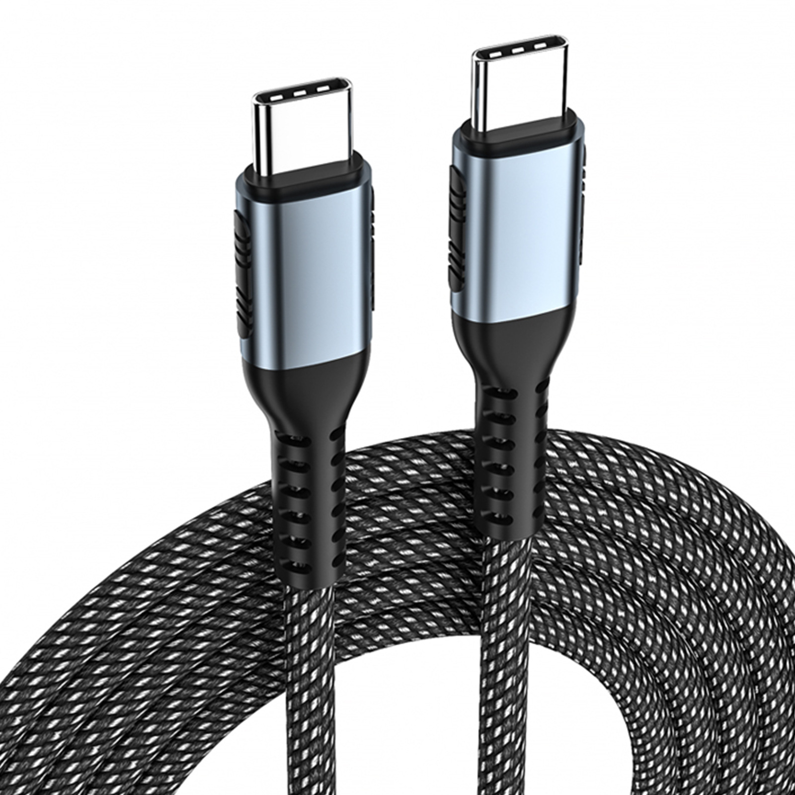 Suitable for iPhone 15, Apple phone fast charging cable, aluminum alloy shell, Type C nylon braided data cable_voghion.com