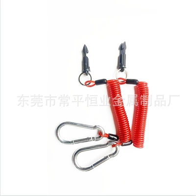 Factory wholesale hot sale RV trailer separation cable 4ft/6in rope safety cable for separation switch (Other Automotive Safety Supplies)