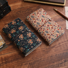 tn活页手账本复古旅行记事本活页笔记本文具小随身韩国创意手帐本