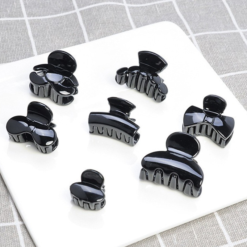 Black Small Claw Clip Mini Hair Clip Hair Grab Small Grab Clip Broken Hair Clip Bangs Hair Clip Top Clip Side Clip DIY Hair Accessories Black Small Claw Clip Mini Hair Clip Hair Grab Small Grab Clip Broken Hair Clip Bangs Hair Clip Top Clip Side Clip DIY Hair Accessories