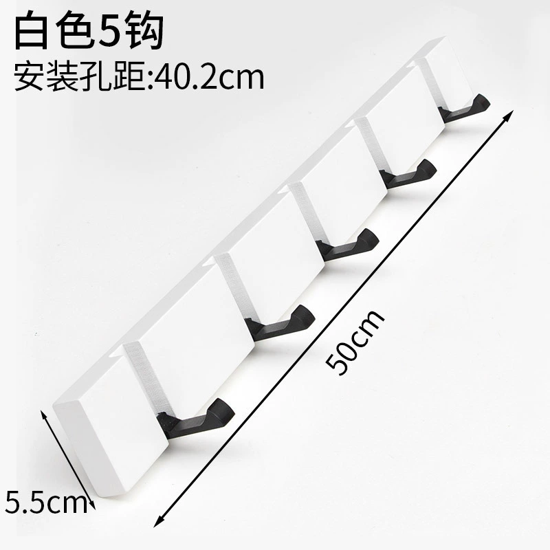 W8 door rear clothes hanger wall hanging without holes on the wall storage enclosure door hanging on the bedroom door
