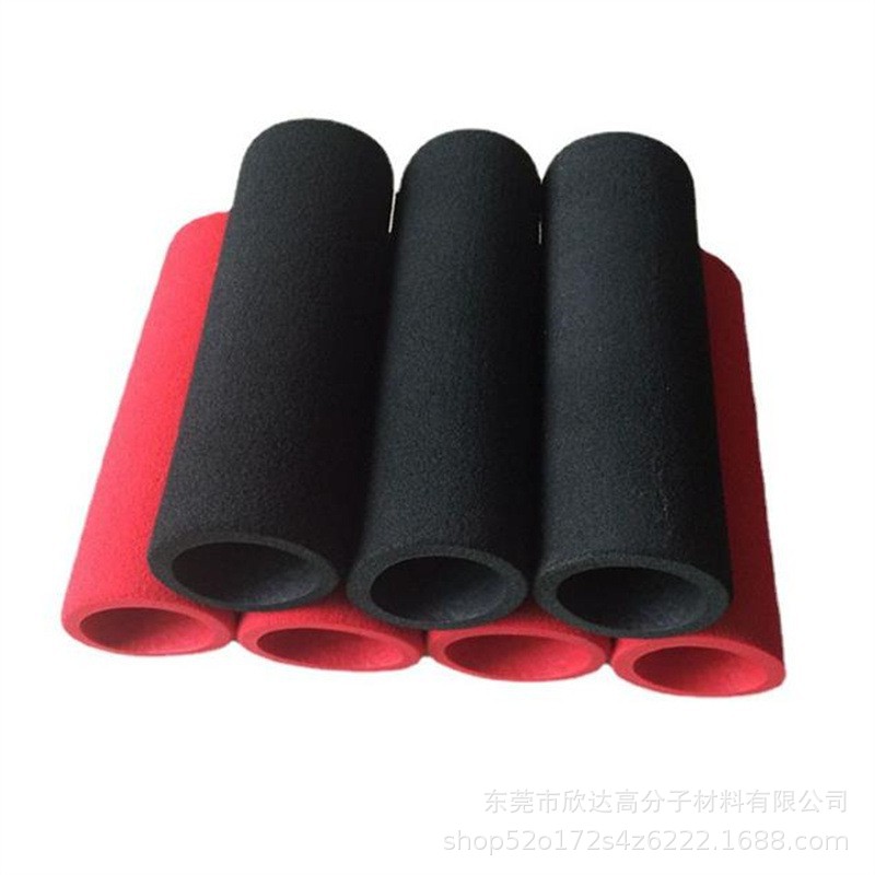 NBR橡塑高发泡晾衣架保护套 橡胶泡棉管双色发泡自行车海绵手把套