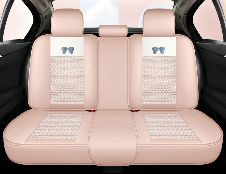 24 years CAR new wholesale seat cushion full foreskin ice silk cute cartoon car seat cushion four seasons universal seat cover