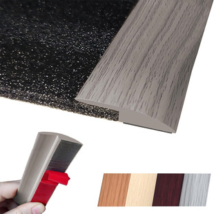 Pvc Floor High and Low Transition Edge Strips Carpet Edge Strips Floor Edge Strips Self-Adhesive Threshold Corner Fixing