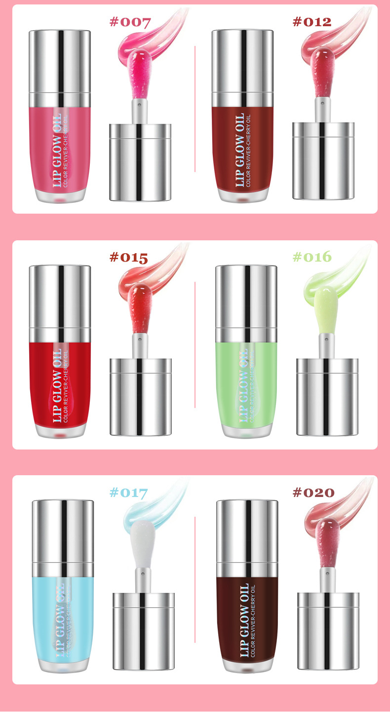 VIBELY Cross-border Water Light Glass Lip Oil Moisturizes, hydrates, brightening and transparent Lip Gloss Dudu Lip Gloss reduces lip lines undefined