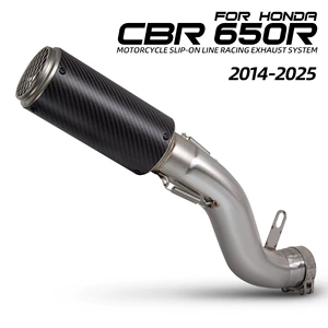 Motosiklet Cbr650R paslanmayan polad ön hissə Sc karbon lifli boru 14-25 il
