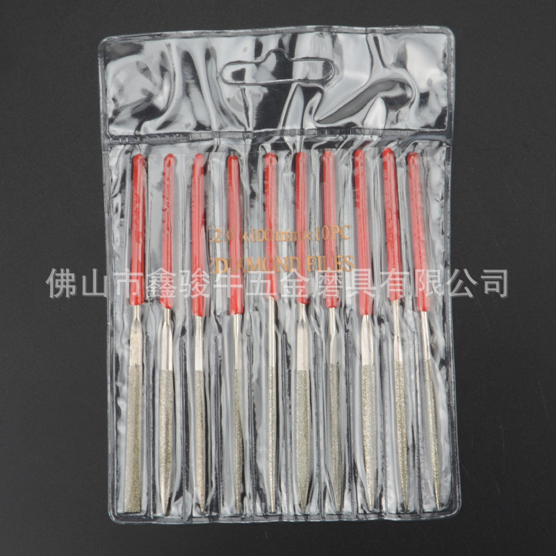 やすり卸売りダイヤモンドミニ円計器やすり磨き工具トランペット2x100鋼高効率精密|undefined