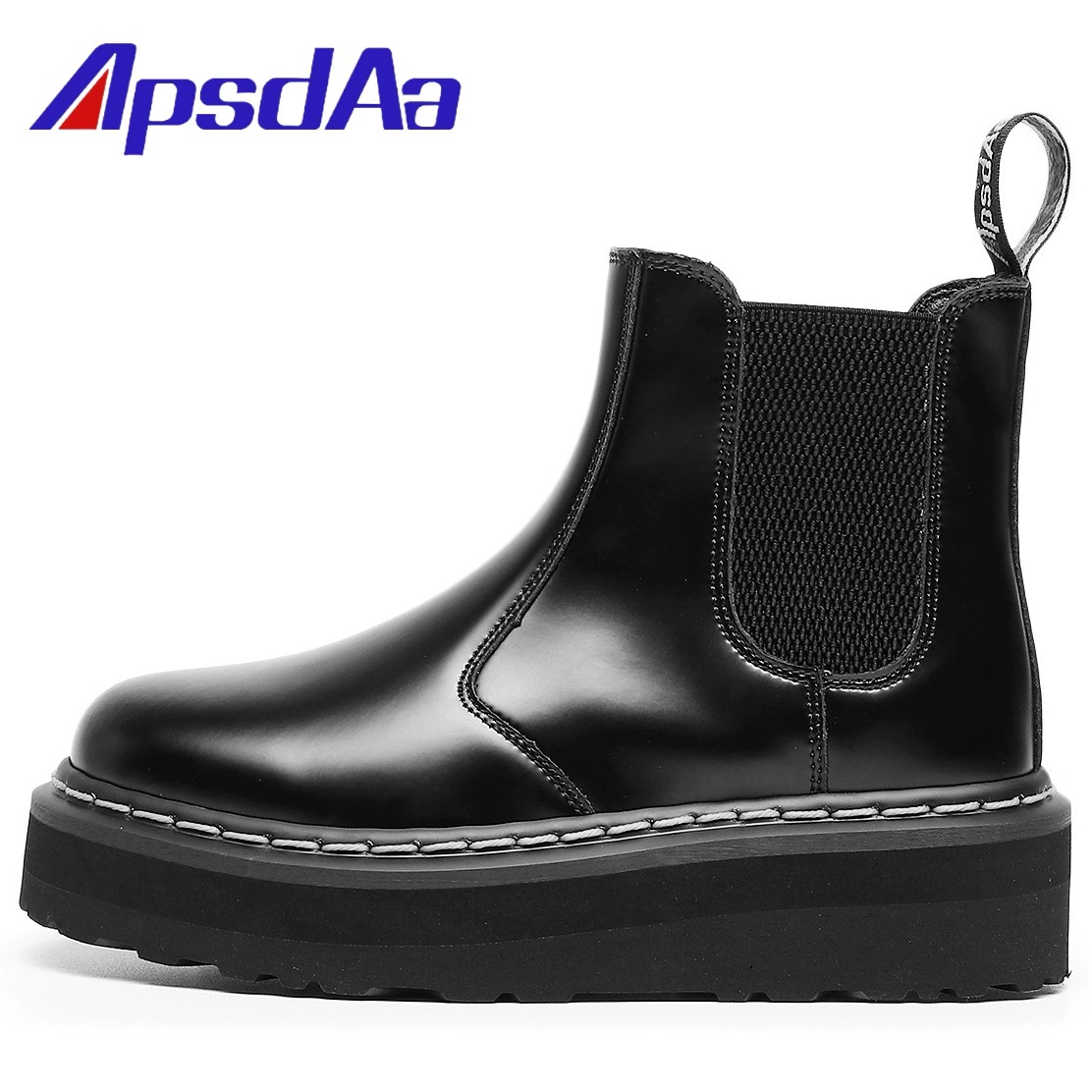 Martens, chelsea, полусапожки, туфли, натуральная кожа